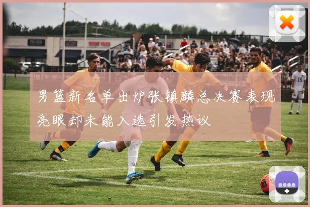 男篮新名单出炉张镇麟总决赛表现亮眼却未能入选引发热议